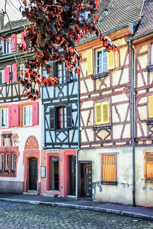 Póster Colorful Colmar