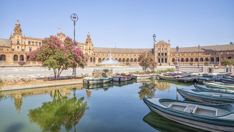 Плакат Seville Downtown
