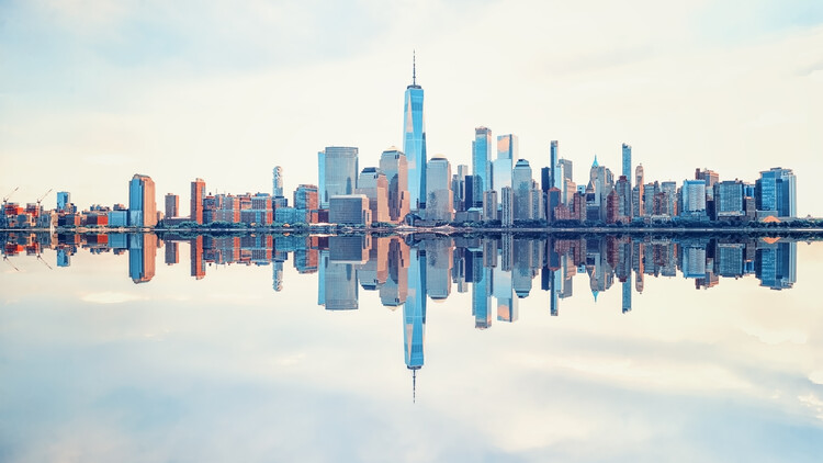 Poster New York Reflection