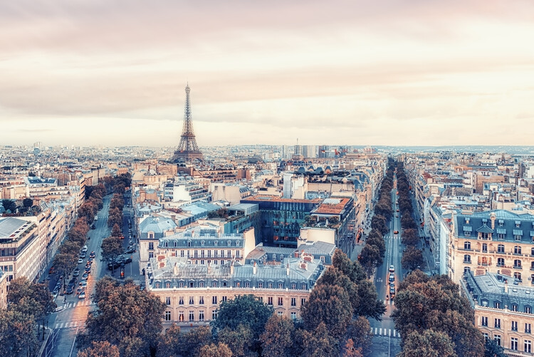 Poster Paris Cityscape