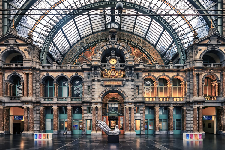 Плакат Antwerpen-Centraal