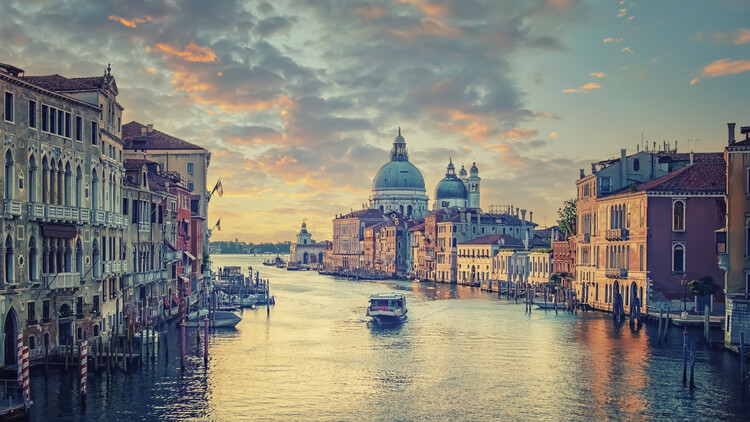 Poster Grand Canal In The Morning