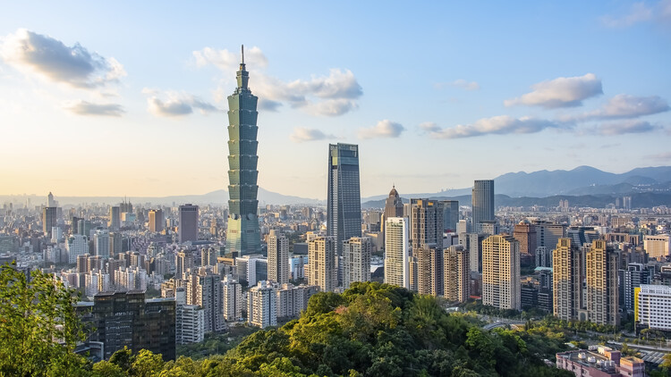 Принти на полотні Taipei Panorama