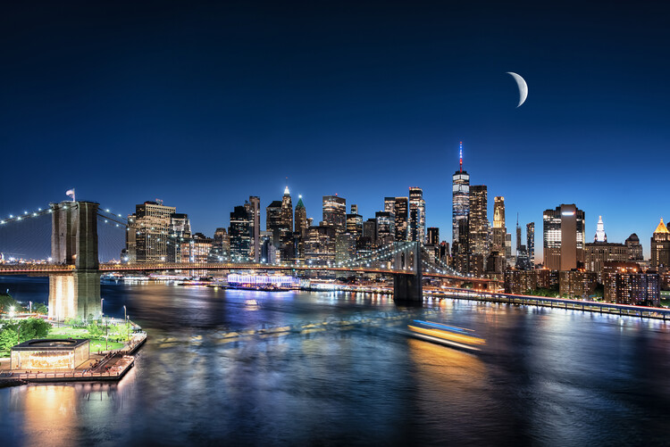 Poster Moonrise In New York