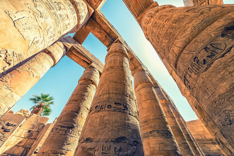 Canvas Print Karnak