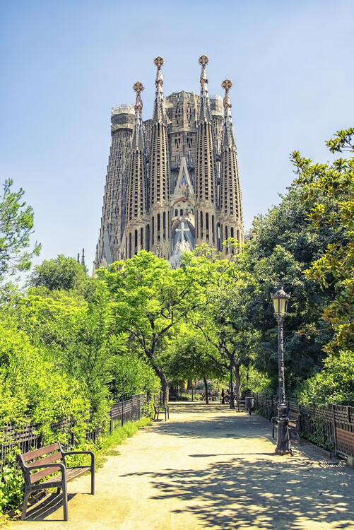 Плакат Sagrada Familia