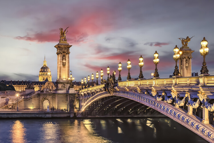 Poster Lights In Paris