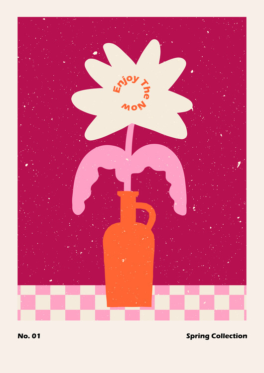 Levně Plakát, Obraz - Spring Flower #01, NKTN, 30 × 40 cm
