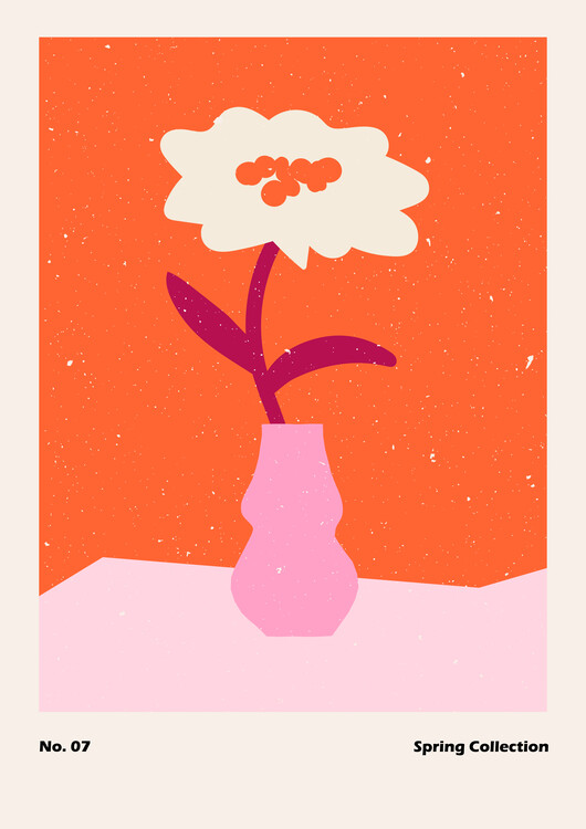 Levně Plakát, Obraz - Spring Flower #07, NKTN, 30 × 40 cm