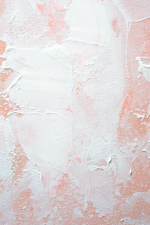 Levně Plakát, Obraz - White on Orange, uplusmestudio, 26.7 × 40 cm