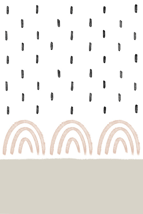 Принти на полотні Rain on Rainbows