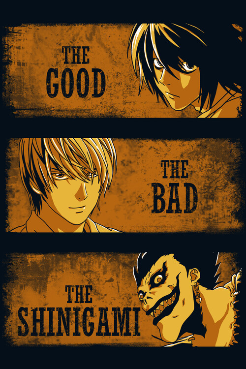 Poster The good the bd and the shinigami