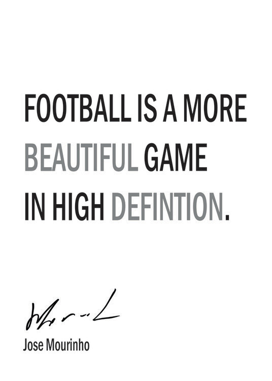 Poster Jose Mourinho Quote