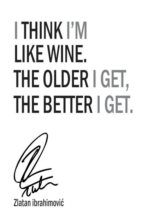 Poster Zlatan Quote