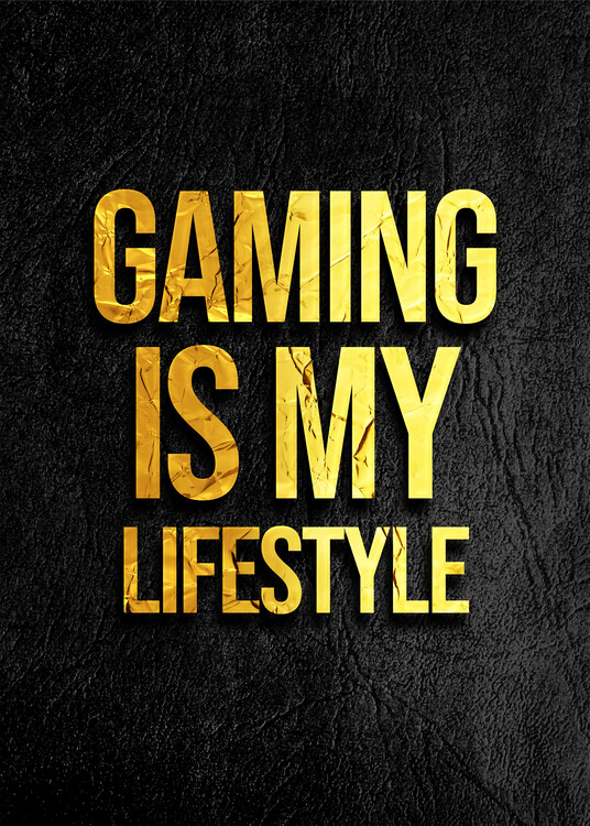 Poster Gaming is My Lifestyle