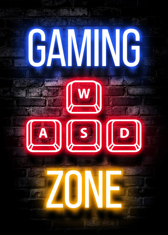 Poster WASD Gaming Zone
