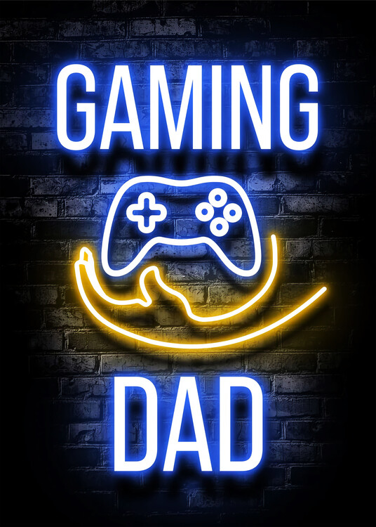 Poster Gaming Dad