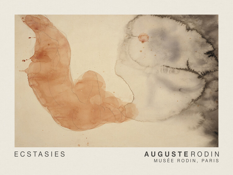 Poster Ecstasies - Auguste Rodin