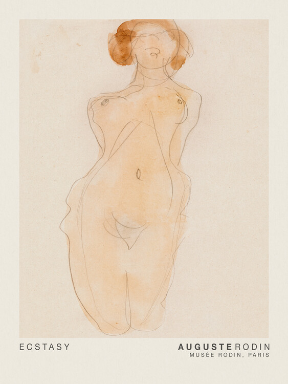 Poster Ecstasy - Auguste Rodin