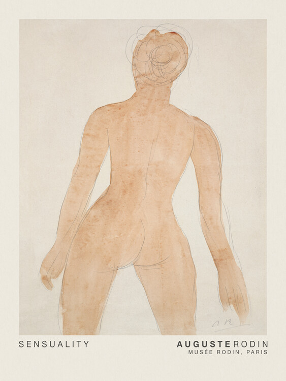 Poster Sensuality - Auguste Rodin