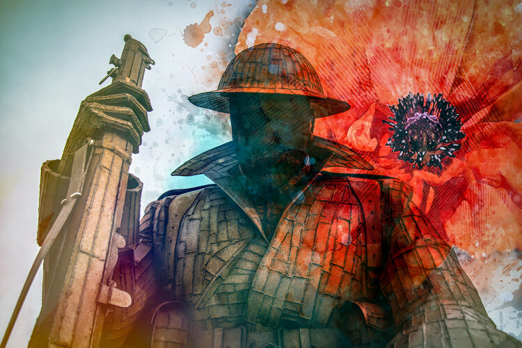 Poster Tommy Soldier Poppy