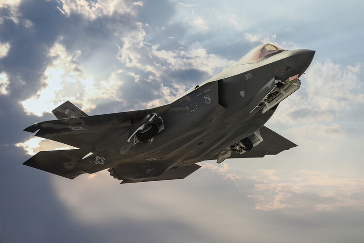 Canvas Print F35 Lightning II