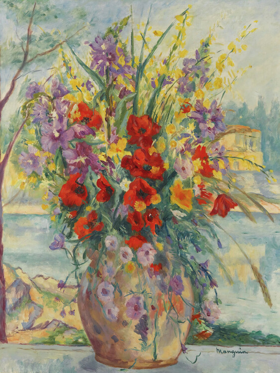 Poster Wildflowers (Floral Still Life) - Henri Manguin