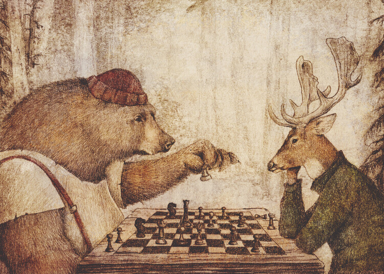 Poster Wild Chess