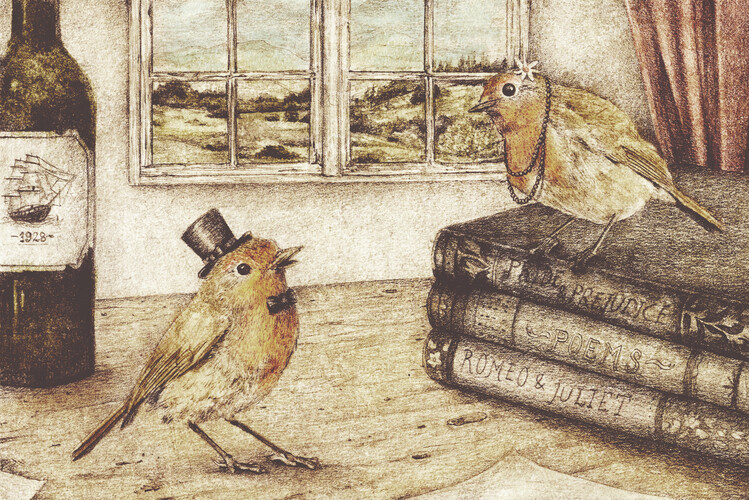 Poster Robin Love