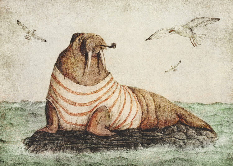 Poster Sailor Walrus