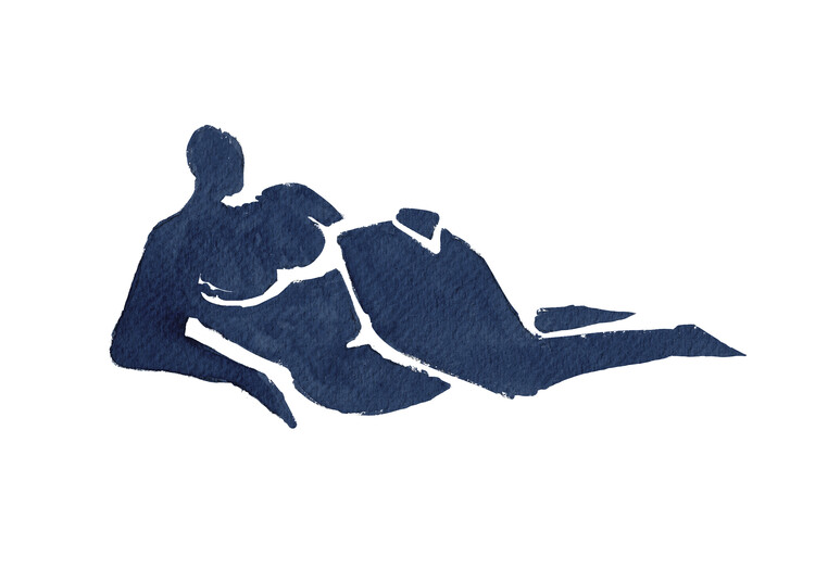 Poster Lying Down