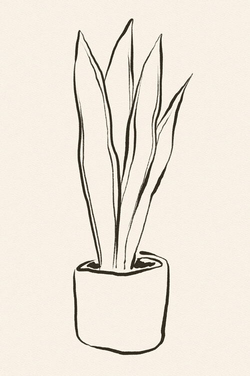 Poster Plant Pot
