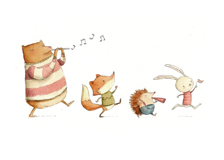 Poster Happy Friends