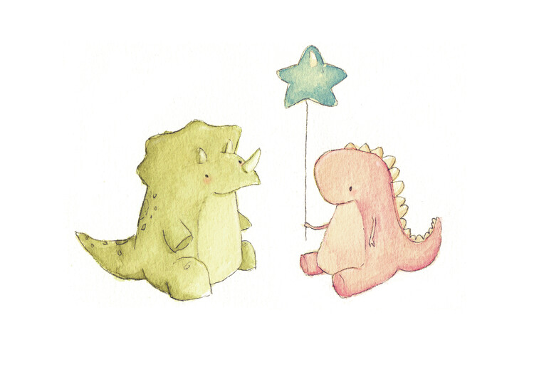 Plakát Dino Friends