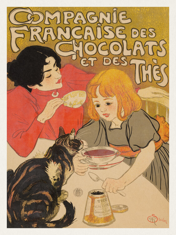 Poster French Chocolate and Tea Company