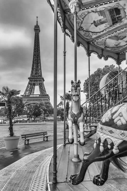 Plakat Typical Paris | monochrome