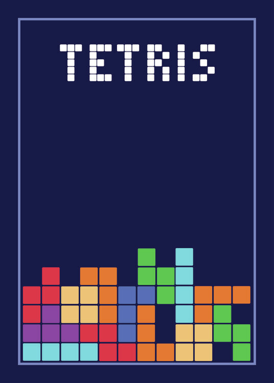 Poster Tetris