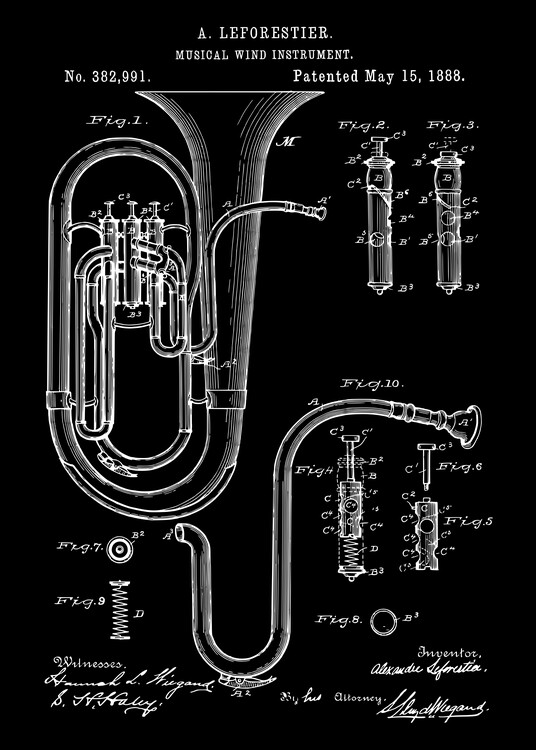 Poster Concert Tuba Poster Patent
