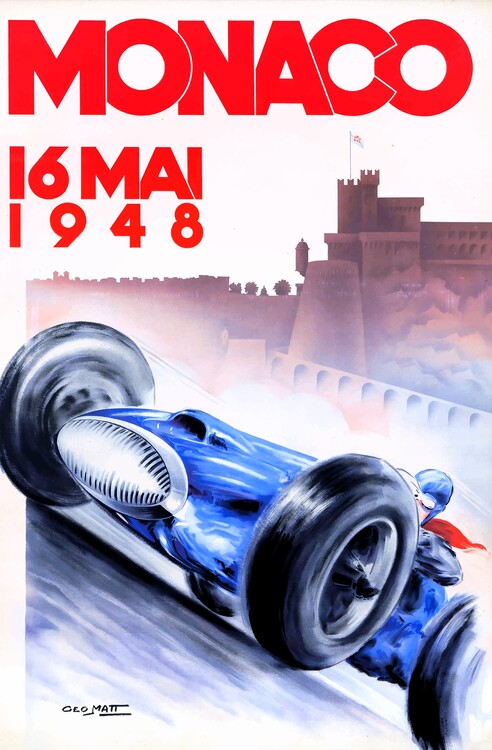 Poster Monaco, 1948
