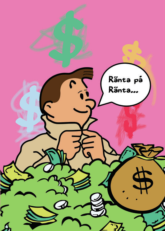Poster Ränta på ränta...
