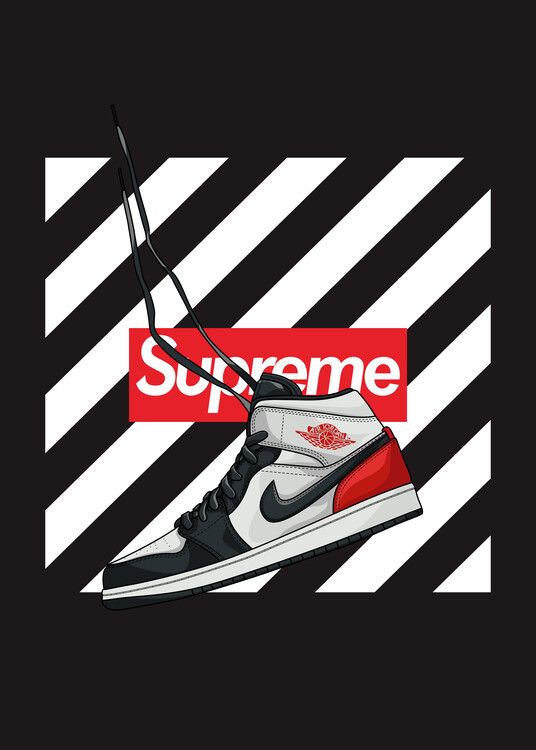 Poster Sneakers Pop Art