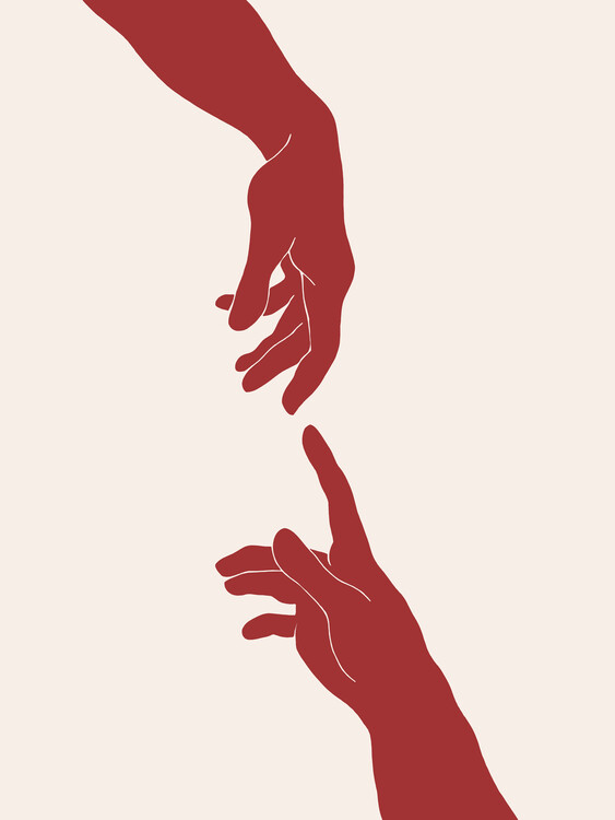 Juliste God's touch