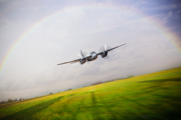 Poster de Havilland Mosquito Low Level