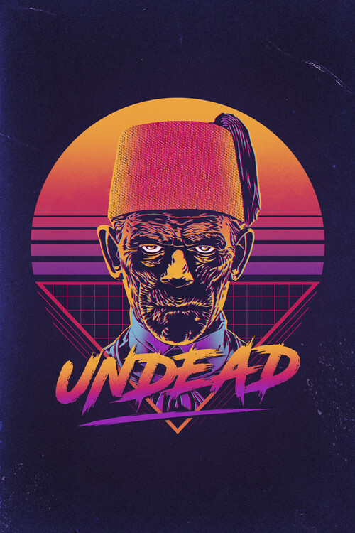 Plakat Retro Undead