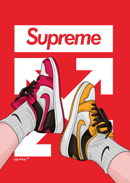 Poster Sneaker Rich