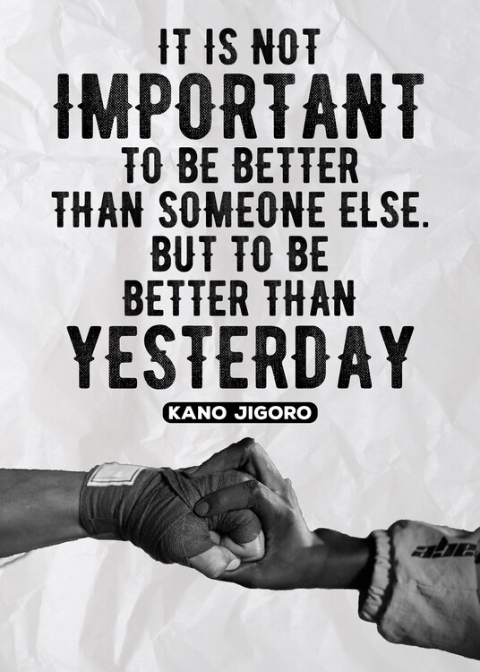 Plakát It Is Not Important-Motivational-Gym-Quote