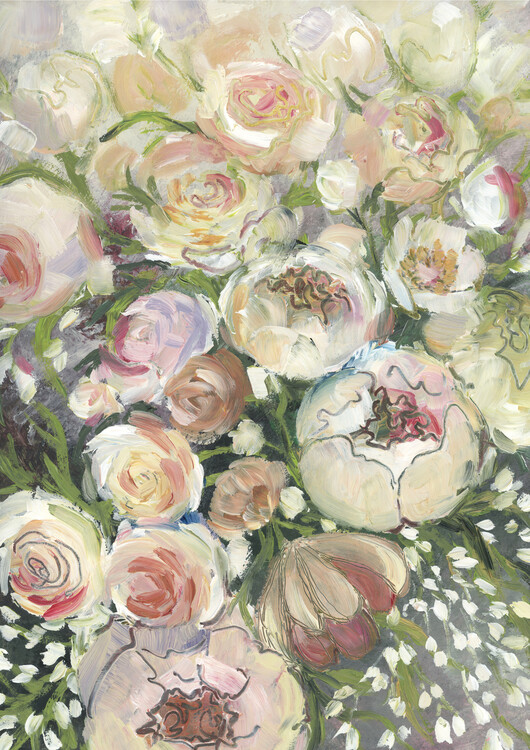 Poster Maeve painterly florals