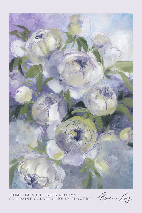 Poster Jolly flowers