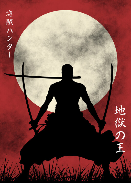 Poster Zoro King Of Hell