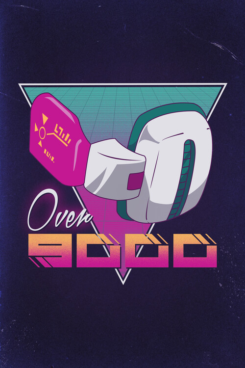 Plakat Retro Level